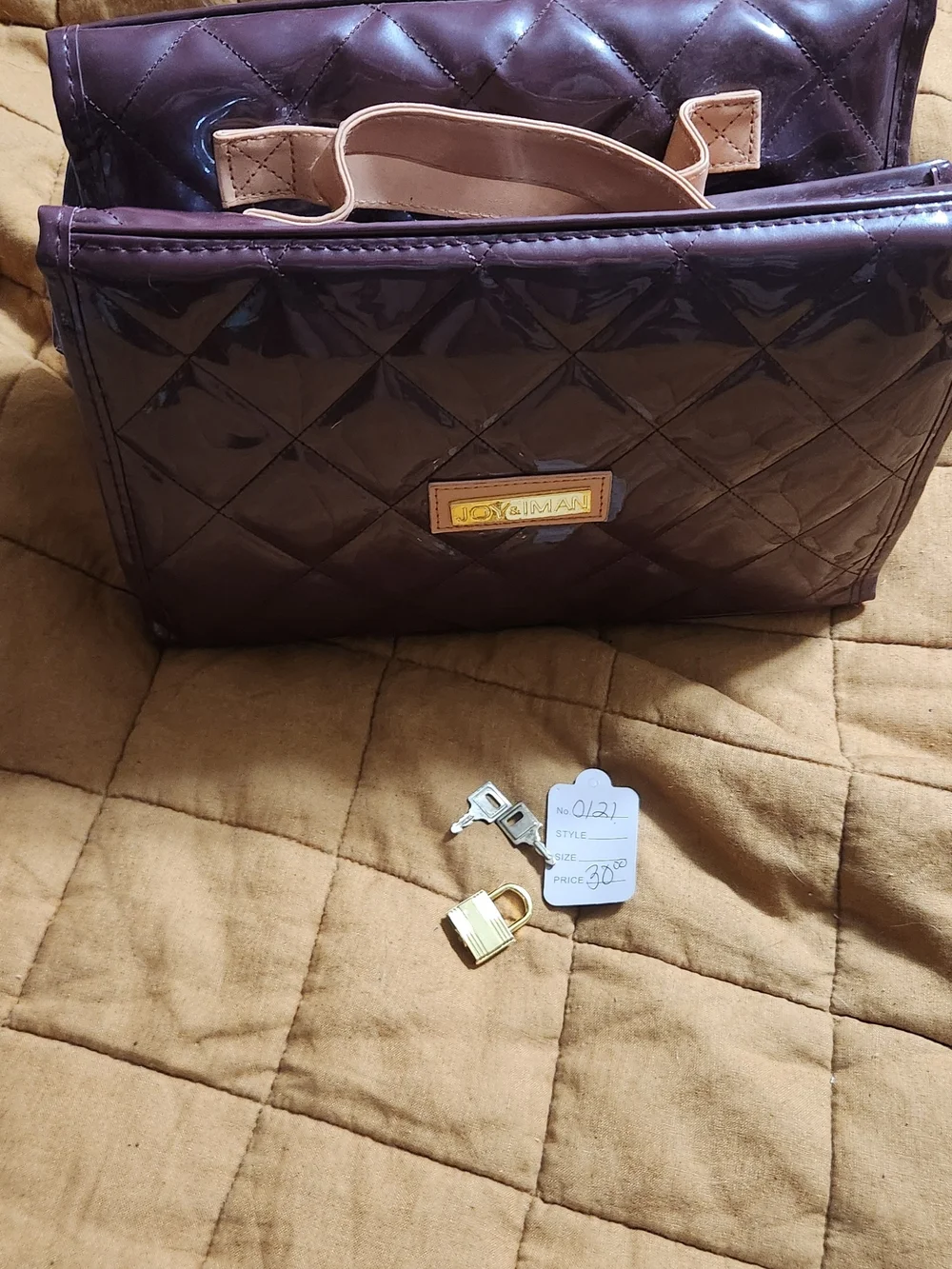 joy&iman stylish quilted